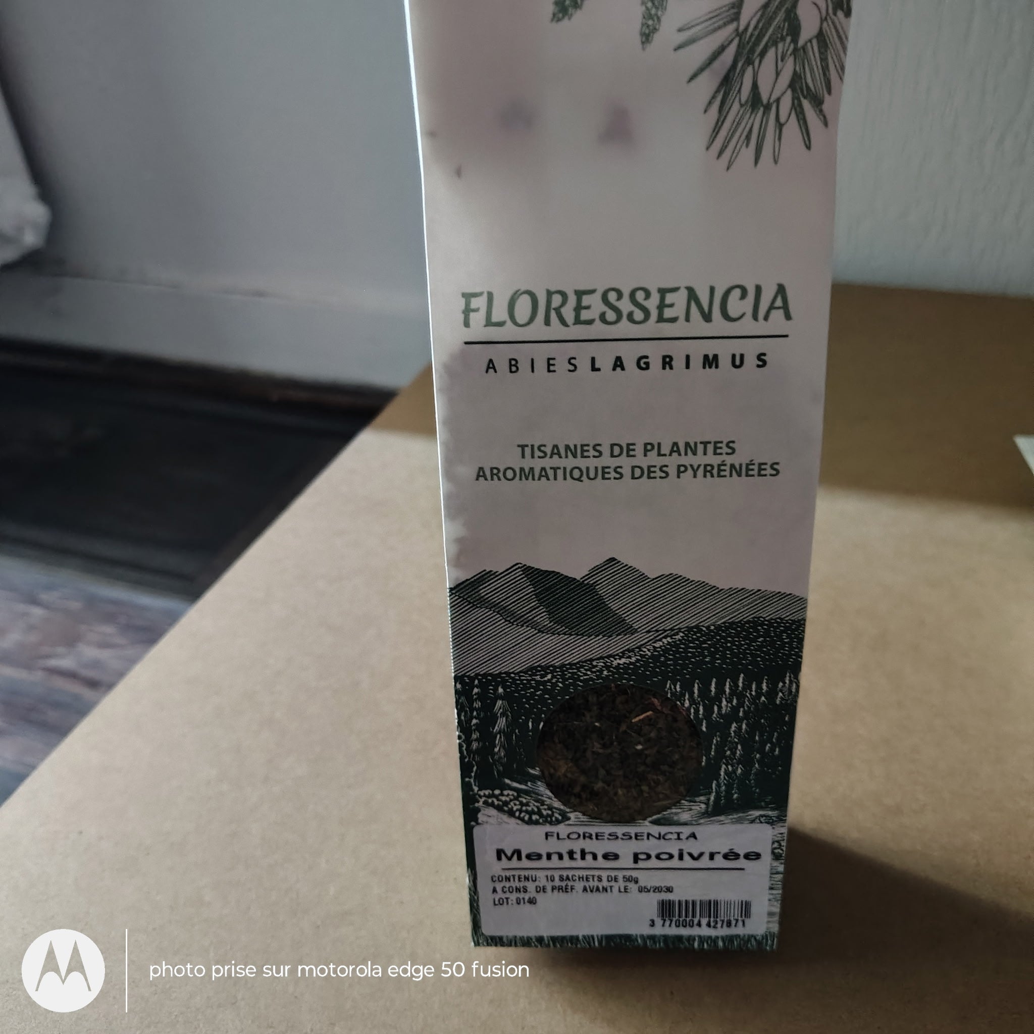 Tisane menthe poivrée