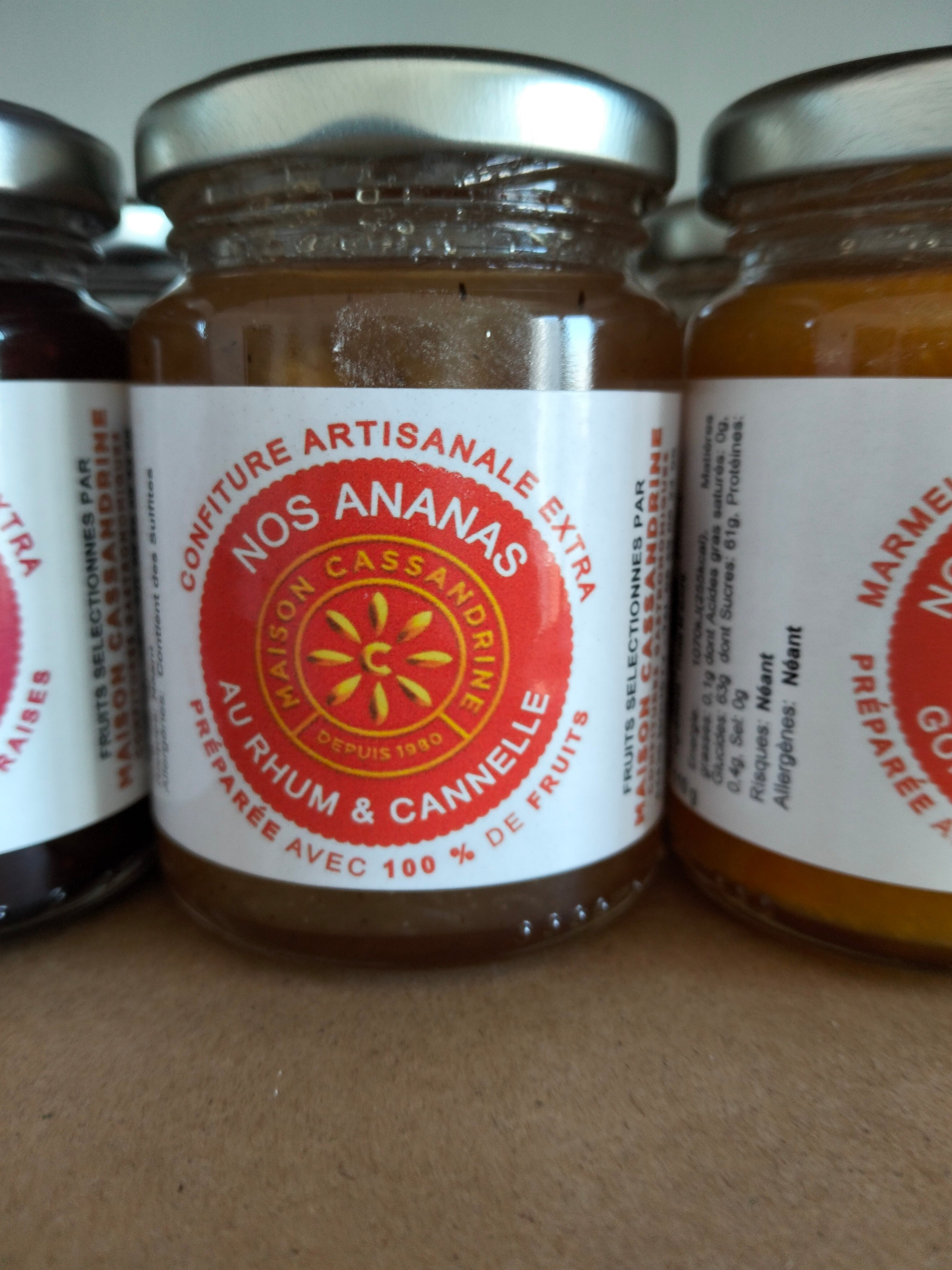 Confiture a l'ananas