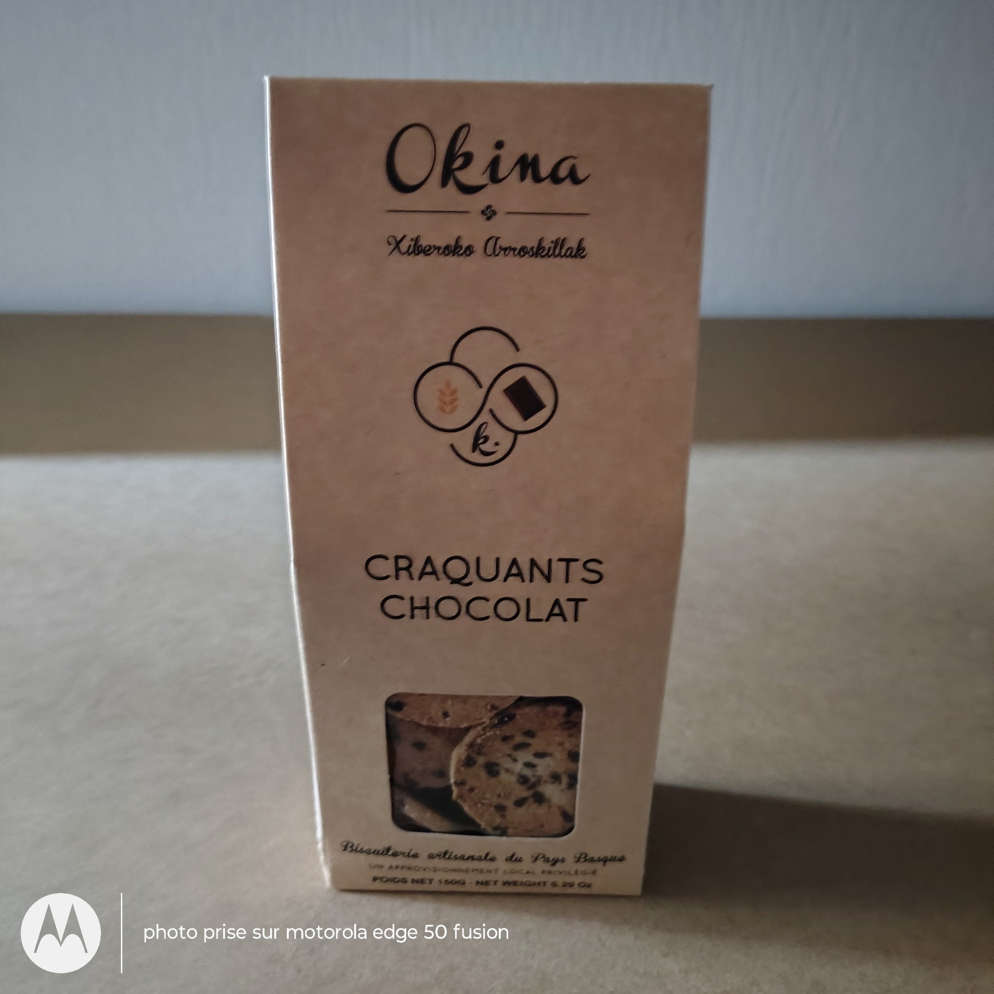 Biscuits craquant chocolat