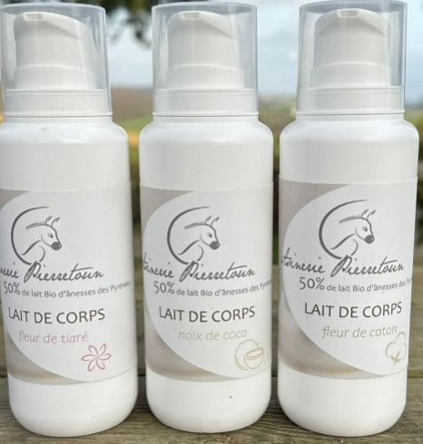 Lait de corp lait d'ânesse et nature