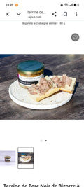 Terrine de Porc Noir de Bigorre à la Châtaigne, verrine - 180 g