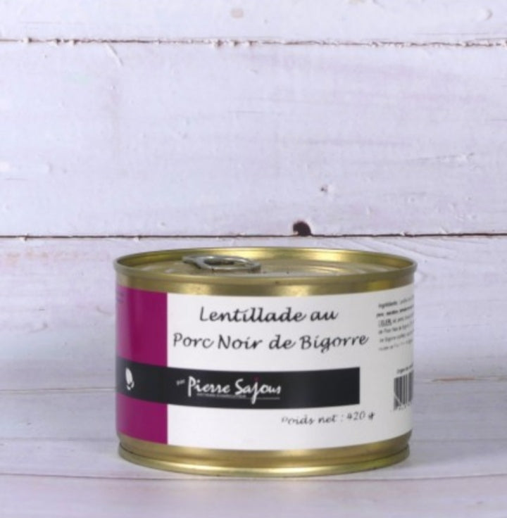Lentillade au Porc Noir de Bigorre - 420g