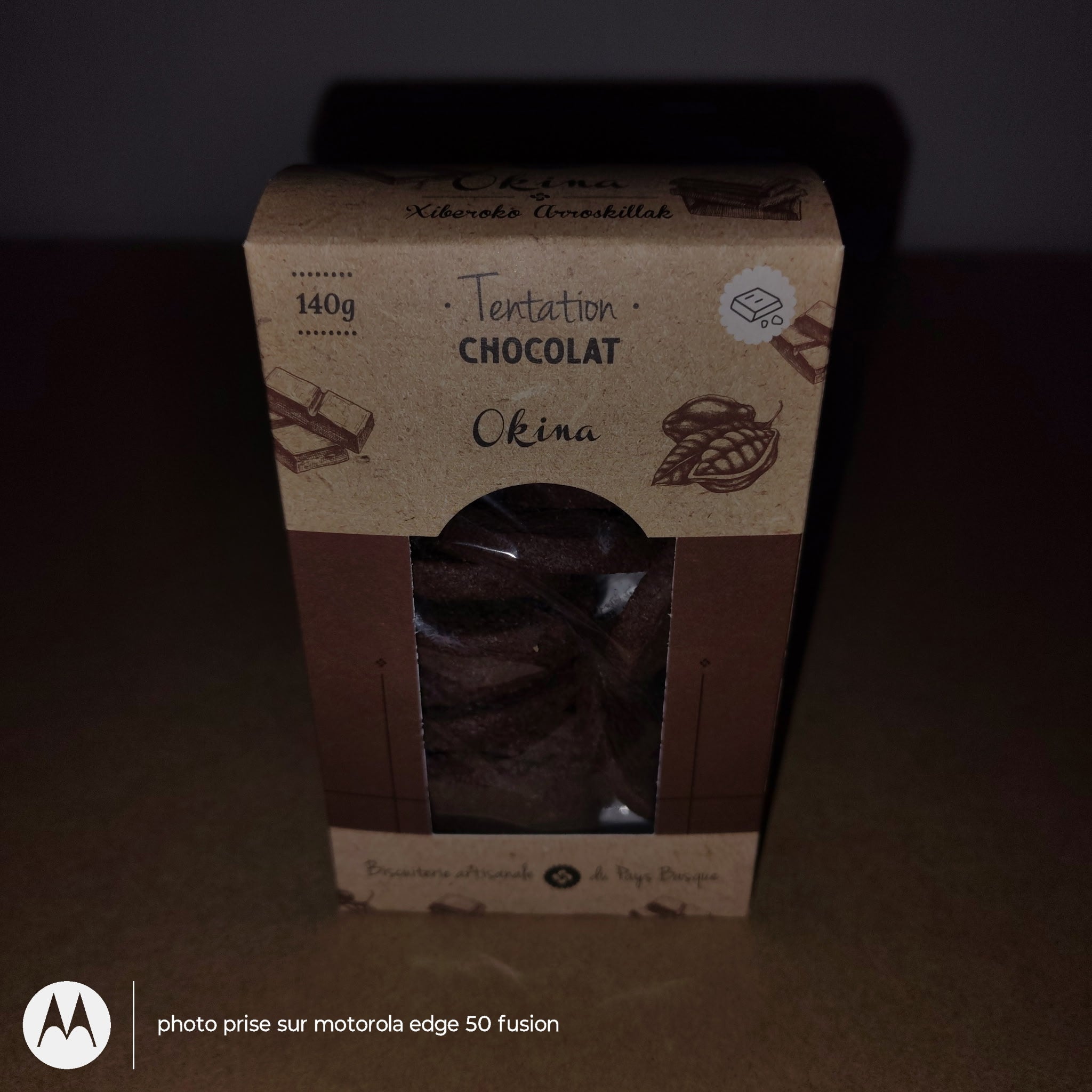 Biscuits Tentation chocolat